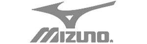 Mizuno shoe brand logo.