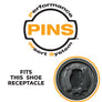 Pulsar (PINS®) | White/Silver