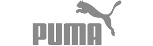 Puma shoe brand logo.