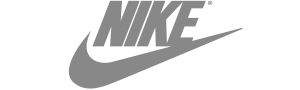 Nike shoe brand logo.