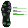 Tour Flex Pro Golf Spikes (Fast Twist® 3.0) | Green/Charcoal