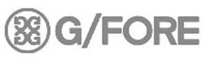 G/FORE shoe brand logo.