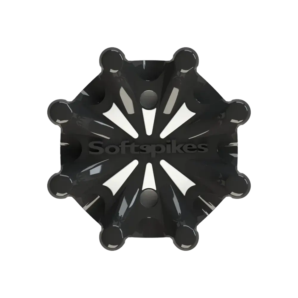 Front of black Pulsar Golf Spike.