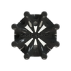 Front of black Pulsar Golf Spike.
