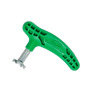 A green Ultimate Cleat Kit wrench.