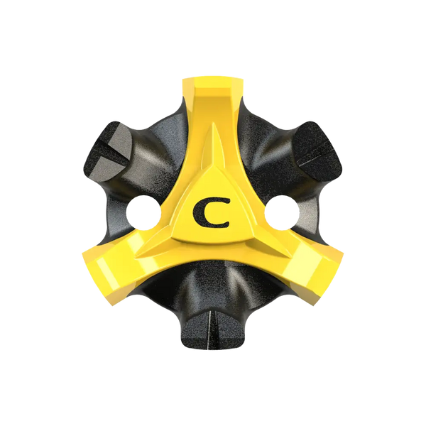 「PRO Stinger」 Scorpion Stinger Golf Spikes - Small Metal | Yellow/Black