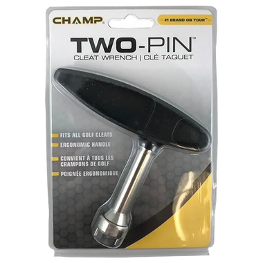 Champ Two-Pin Cleat Wrench Packaging. 