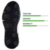 Pulsar Golf Spikes (Fast Twist® 3.0) | Black/White