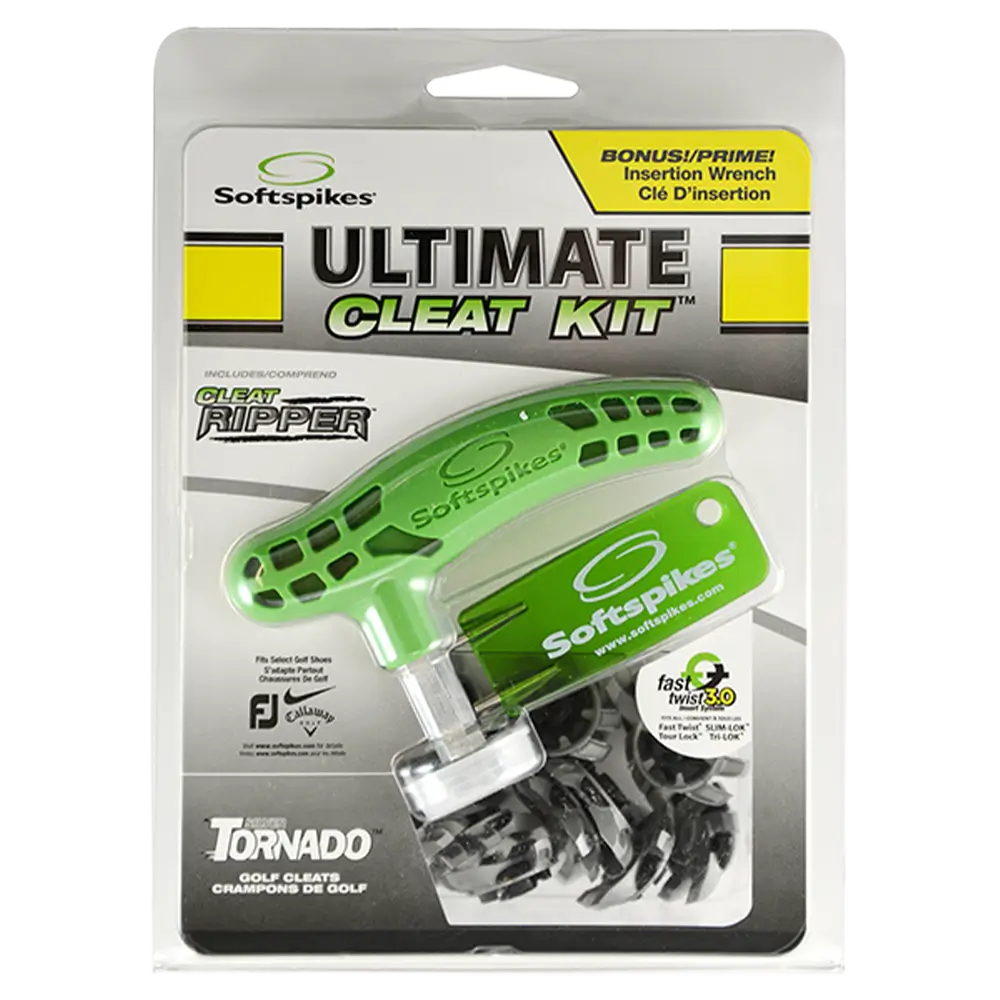 Ultimate Cleat Kit Silver Tornado packaging. 