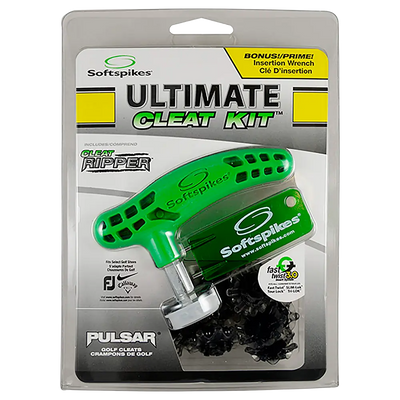 Ultimate Cleat Kit Pulsar Gray and Black packaging. 