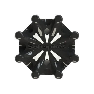 Front of black Pulsar Golf Spike.