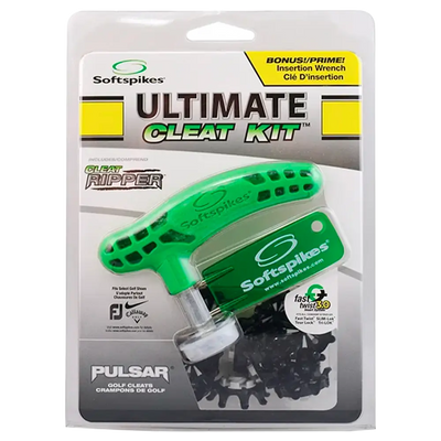 Ultimate Cleat Kit Pulsar Black and White packaging. 