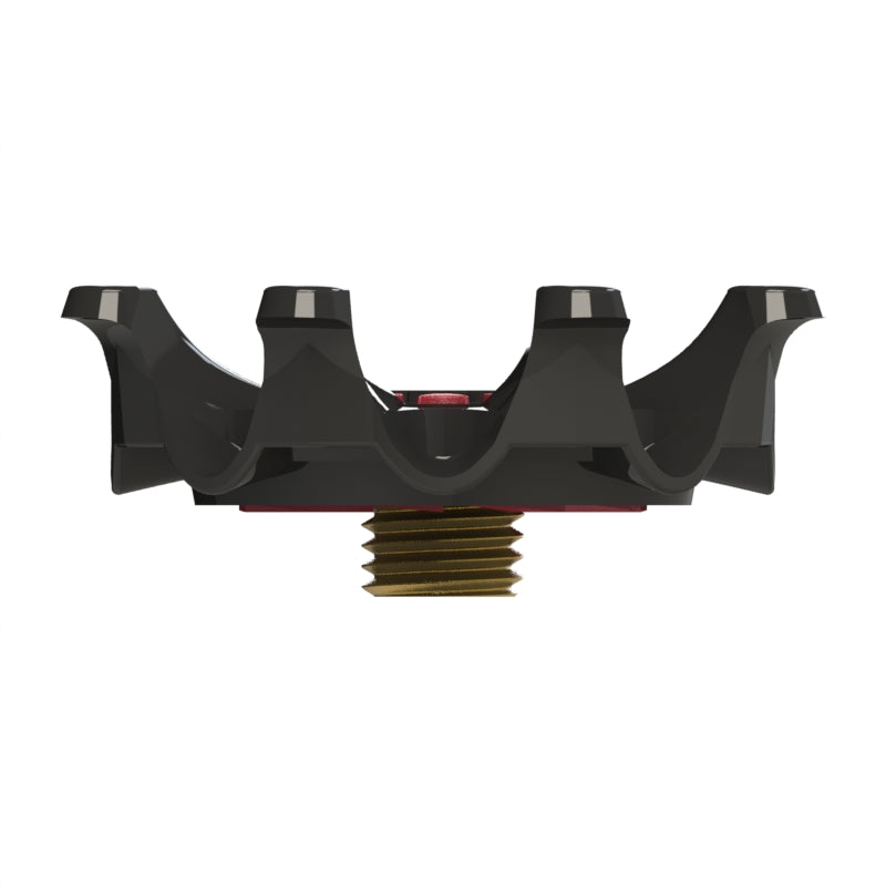 Pulsar Golf Spikes (Small Metal) | Black/Red – Softspikes