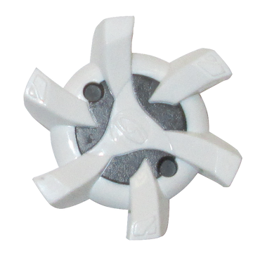 Softspikes Stealth Golf Cleats (PINS) | White/Silver