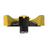 Scorpion Stinger Golf Spikes (Small Metal) | Yellow/Black