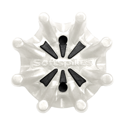 Softspikes Pulsar Golf Cleats (PINS) | White/Black
