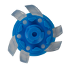 Softspikes® Silver Tornado (Fast Twist® 3.0) | Clear/Atomic Blue